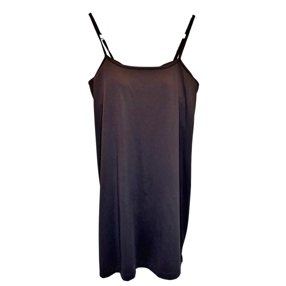 Athleta Black Sleeveless Athletic Dress with Built-In Bra - size Medium